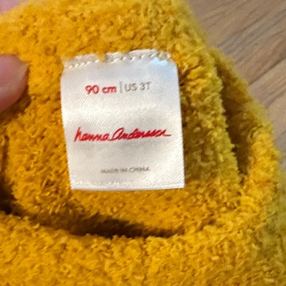 Hanna Andersson Mustard Kids' Sweater and Pants Set - Picture 2 of 7